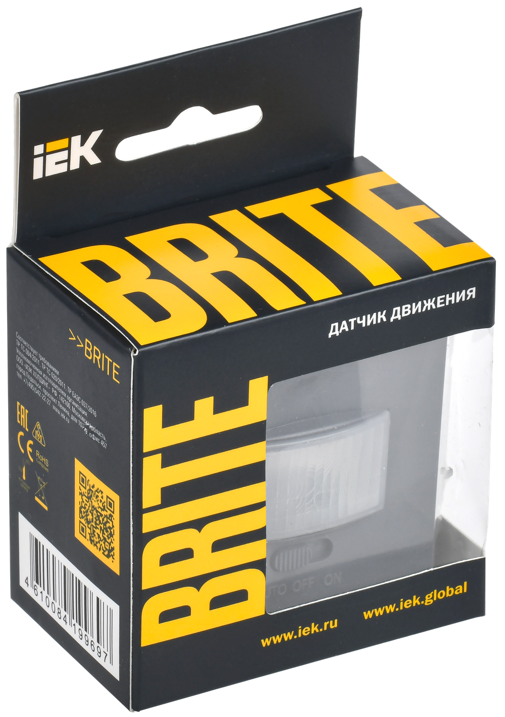 BRITE Датчик движения ДС10-1-БрМ маренго IEK