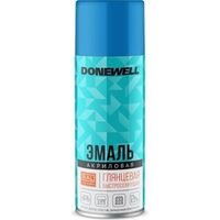 Эмаль универсальная акриловая DONEWELL RAL 5012 голубая глянцевая 520 мл