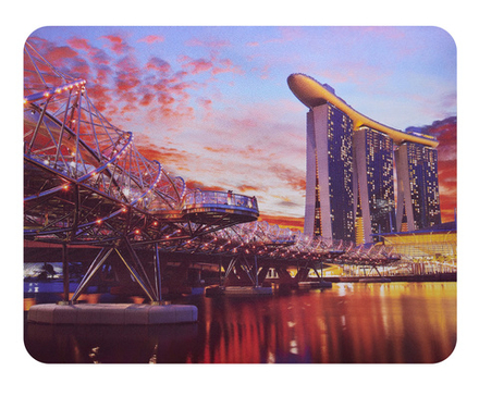 Коврик для мыши Buro BU-M80007 Город