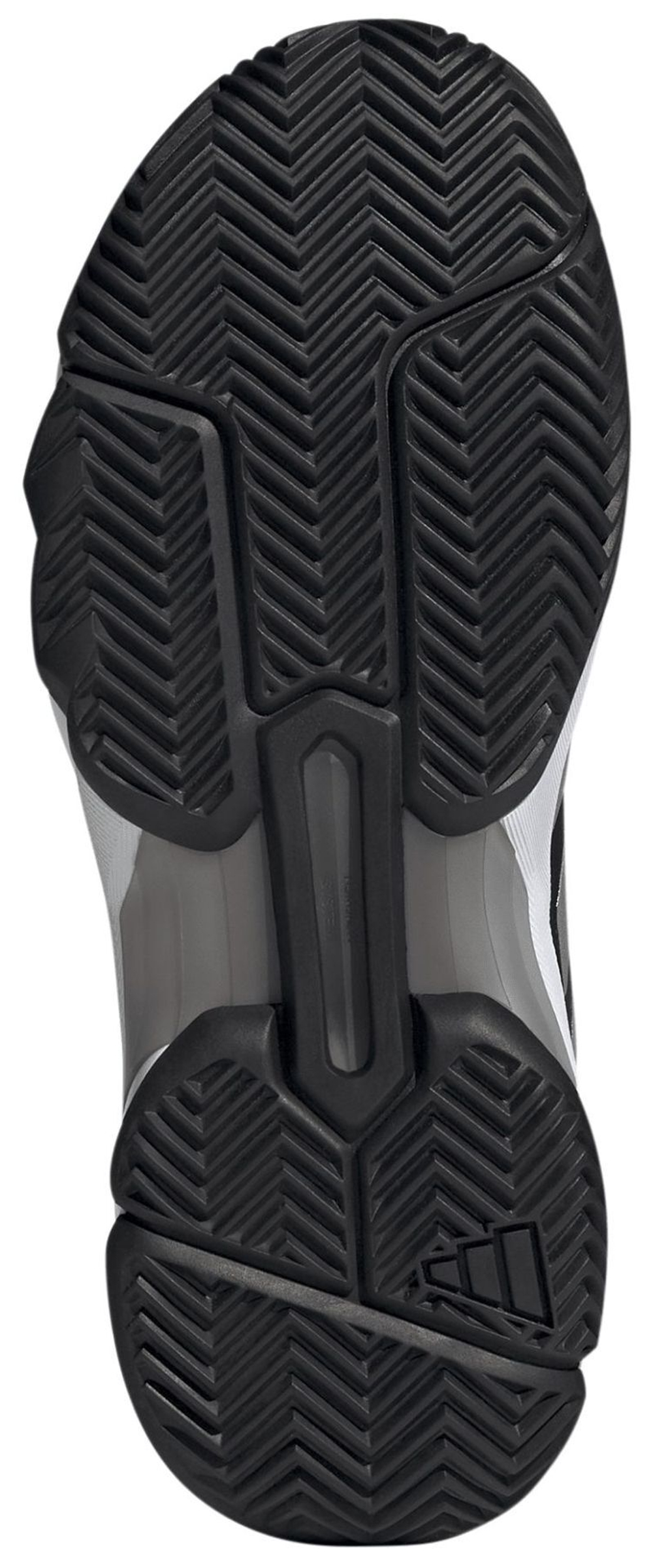 Женские теннисные кроссовки Adidas CourtJam Control 3 W - core black/silver metallic/grey four