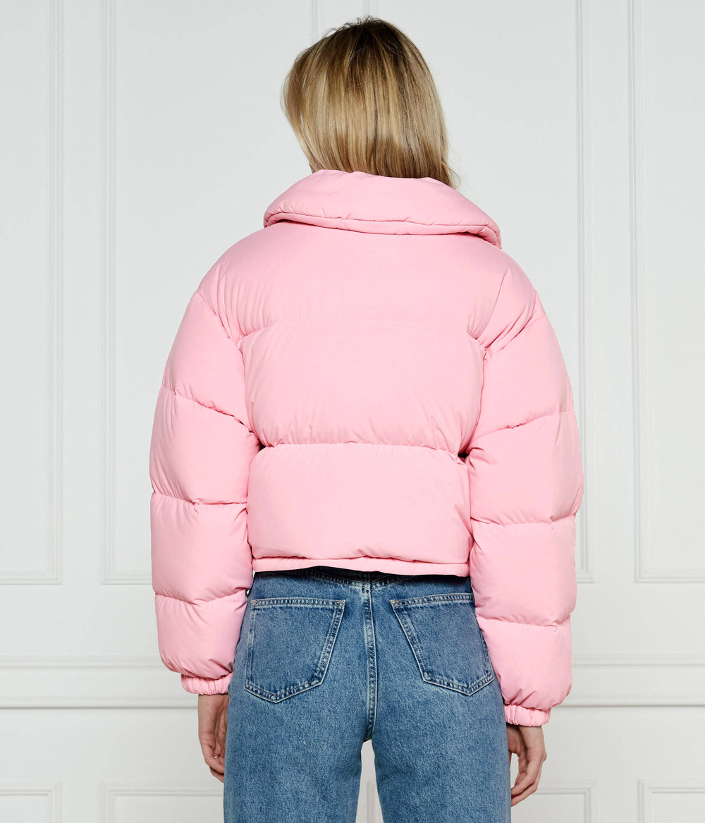 Пуховая куртка Tommy Jeans - пудро-розовый(DW0DW20390)