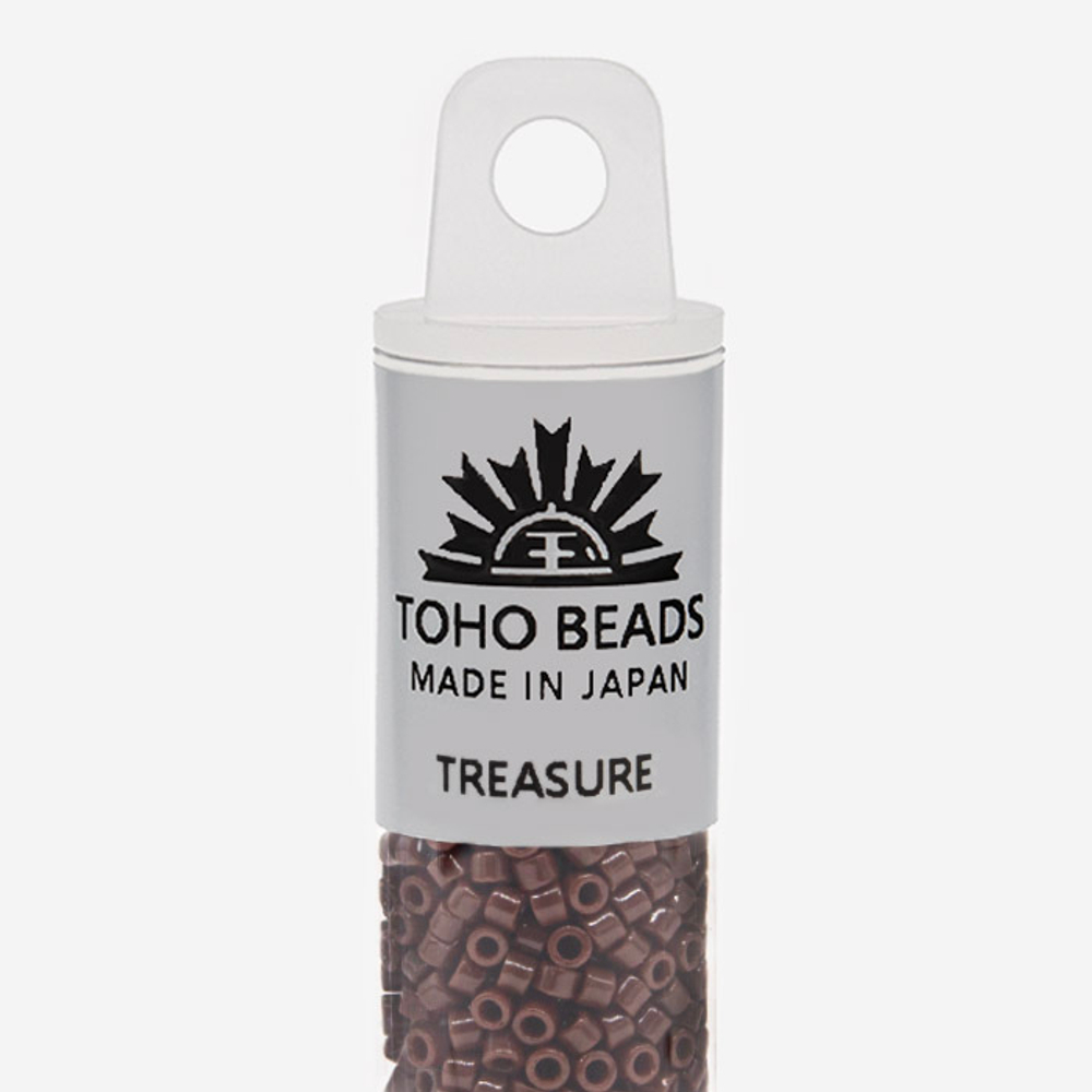 Японский бисер TOHO Treasure (№46), непрозрачный глянцевый