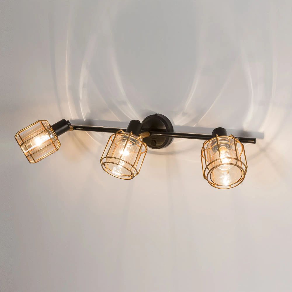 Citilux Таверна CL542632 Спот поворотный с выключателем Чёрный