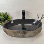 Раковина из речного камня RS-65314 53*35*15 0862