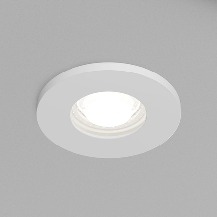 DK2036-WH Встраиваемый светильник влагозащ., IP 44, до 15 Вт, GU10, LED, белый, алюминий
