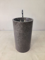 Раковина напольная из мрамора Silinder MN-63225 50*50*90