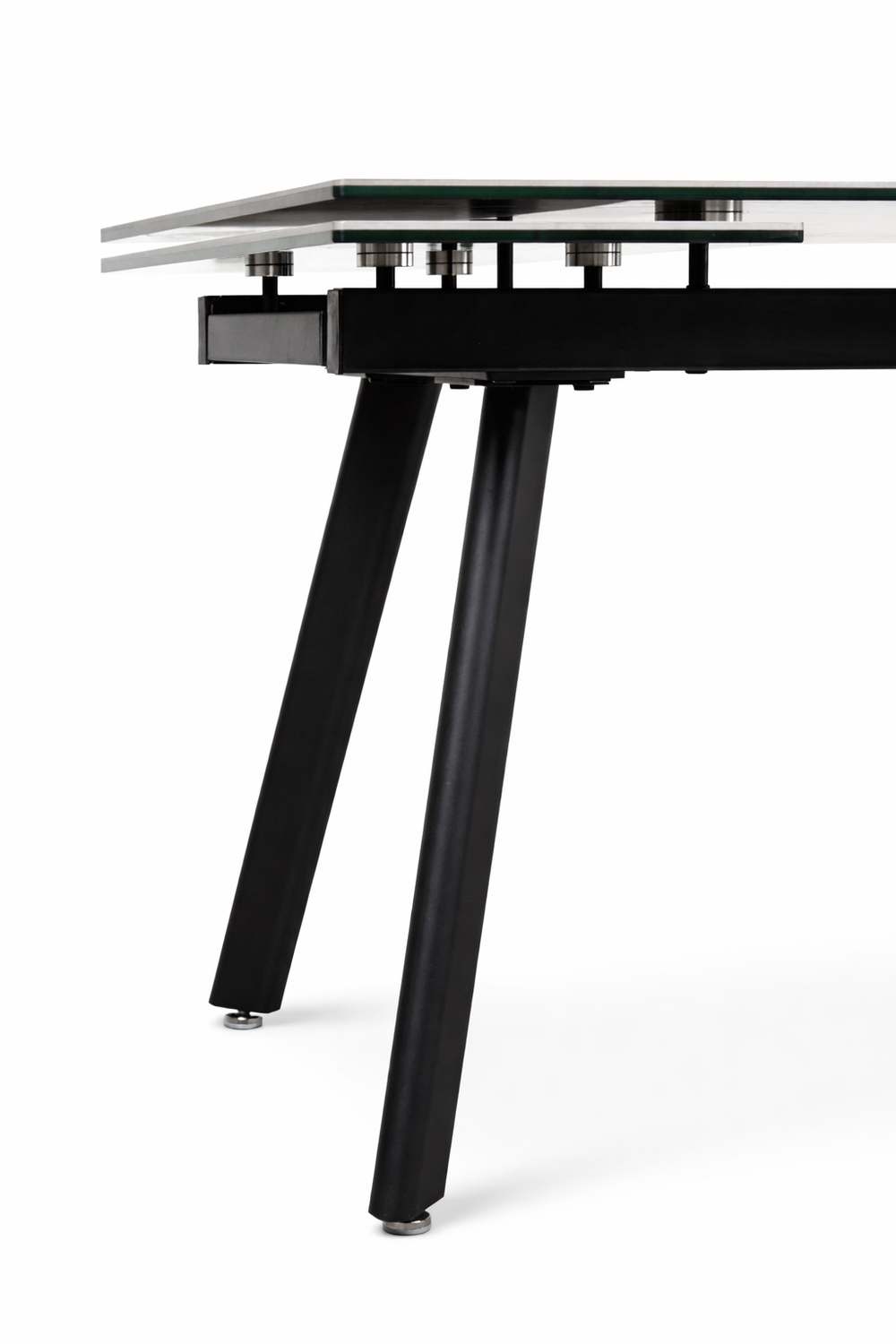 Стол из керамогранита 120 (+30) (+30) цвет Bulgarian Grey matt