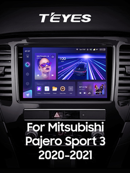Teyes CC3 2K 10,2"для Mitsubishi Pajero Sport, L 200 2020-2021