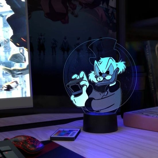 3D лампа Скрудж МакДак