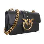 Сумка Pinko Simply Classic Chain Rivet One-Shoulder Bird Black Gold, 1P22AA-Y6XT-Z99