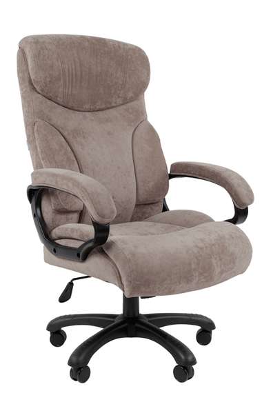 Кресло Chairman Home 401 Россия ткань S темно-бежевый