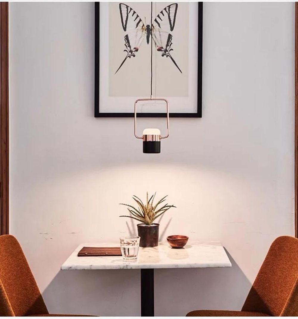 Подвесной светильник 9926P/1 black/copper