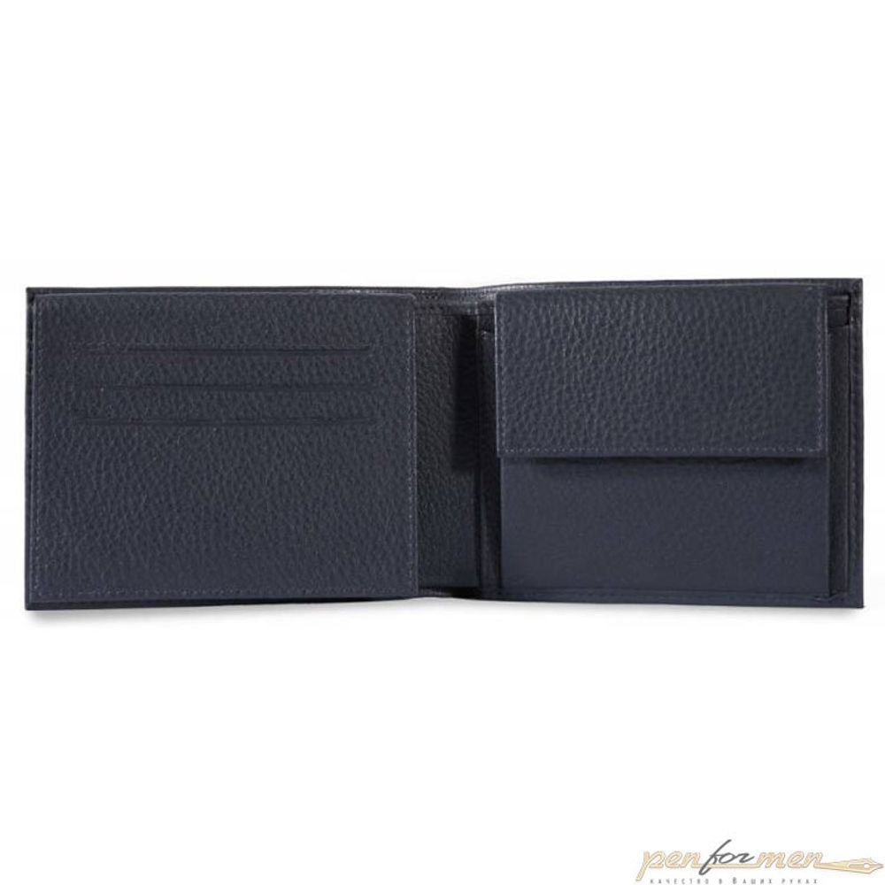Кошелек мужской Piquadro Modus синий (PU1392MO/BLU)