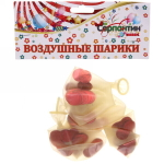 Воздушные шары «Сияние мечты» 12» (набор 5 шт), красный