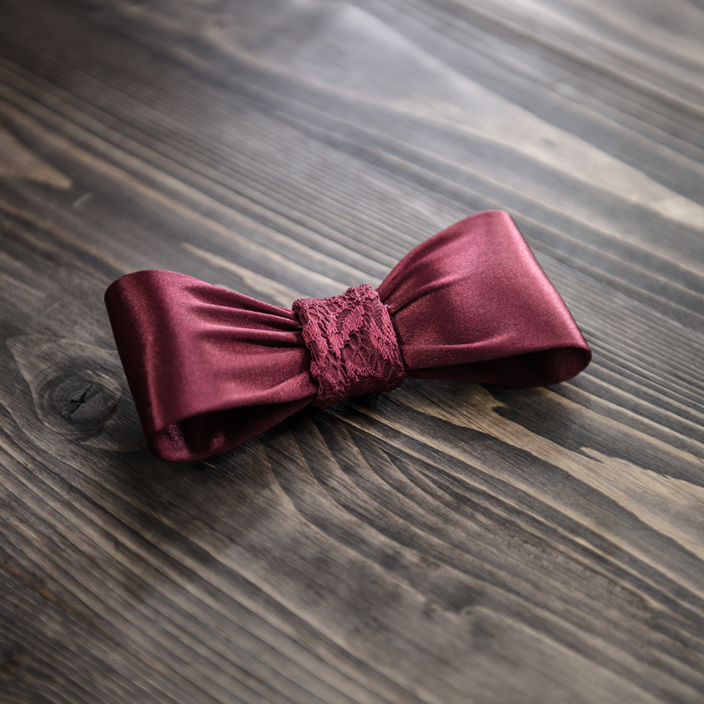 бант в прическу