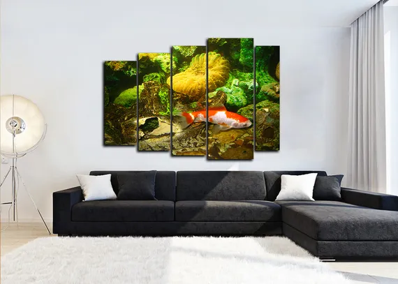 Модульная картина "Морской обитатель"