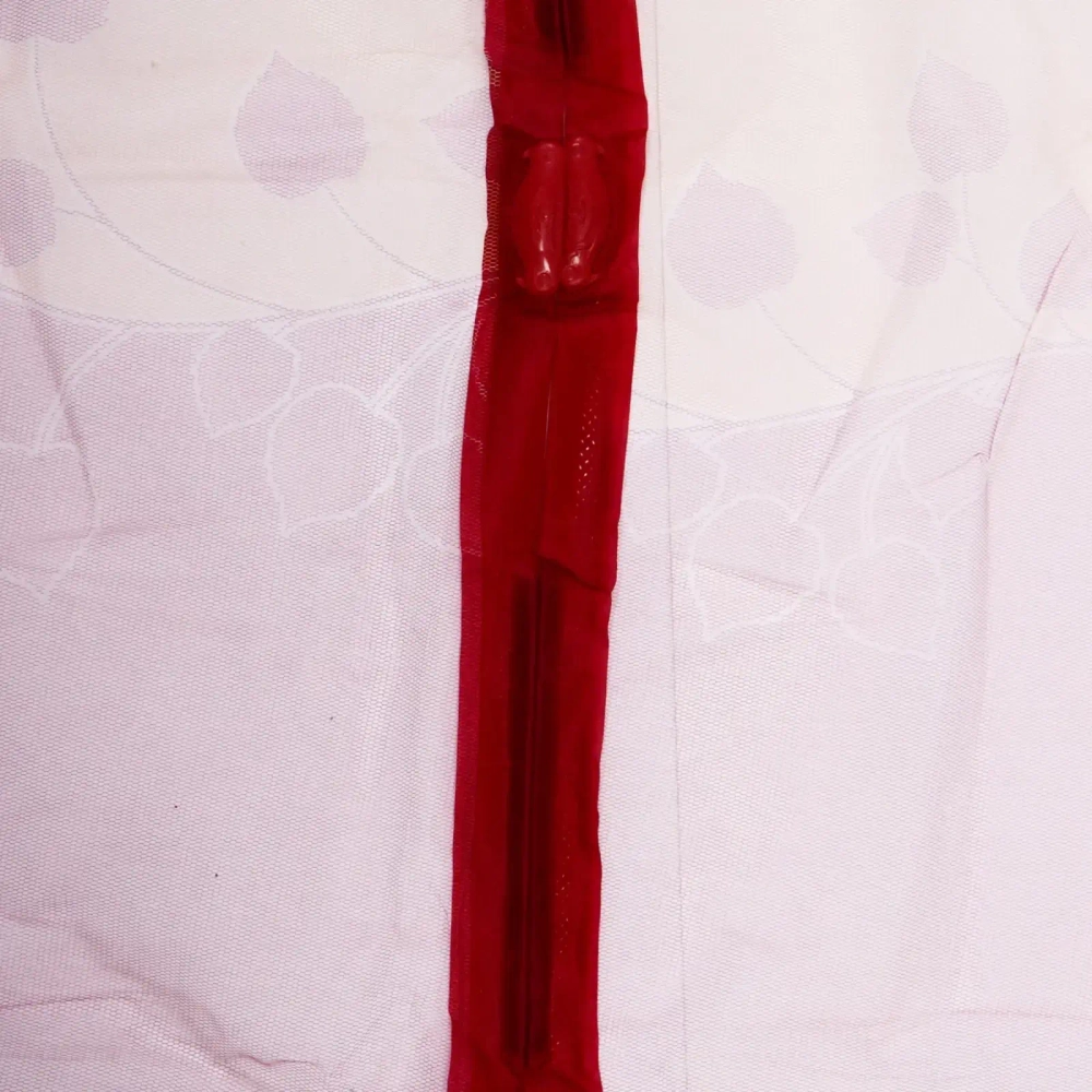 Сетка антимоскитная дверная на магнитах 100*210см «Цветочный рай» ДоброСад