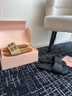 Miu Miu Slide (2 colors)