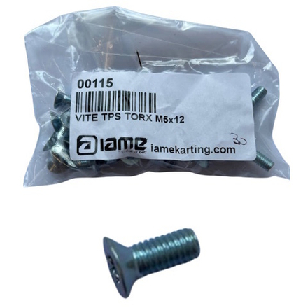 Винт TORX 5х12мм IAME GR3