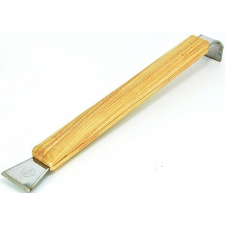 Стамеска пасечная (L=320мм., нерж. сталь, деревянная ручка)