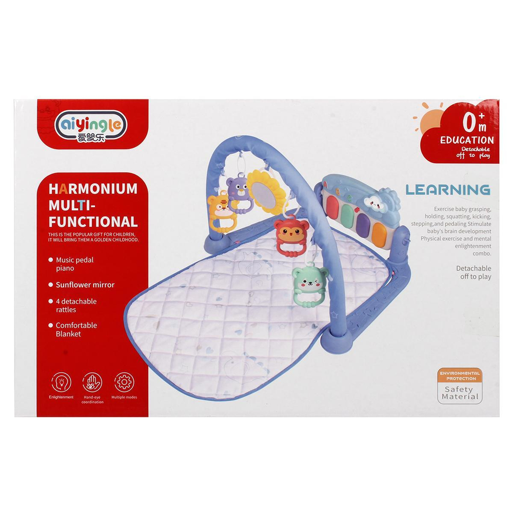 Коврик развивающий для малышей, коробка 668-208