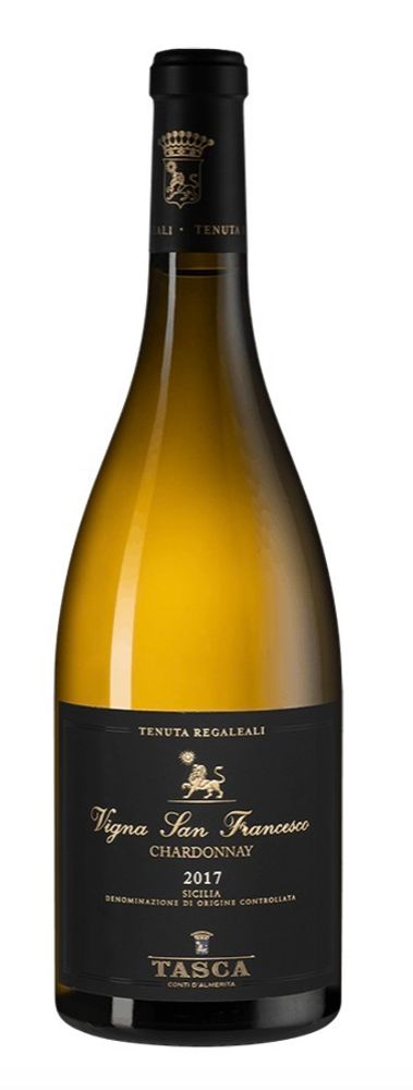Вино Chardonnay Vigna San Francesco Tasca, 0,75 л.