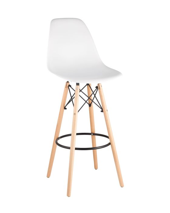 Стул DSW барный белый Stool Group