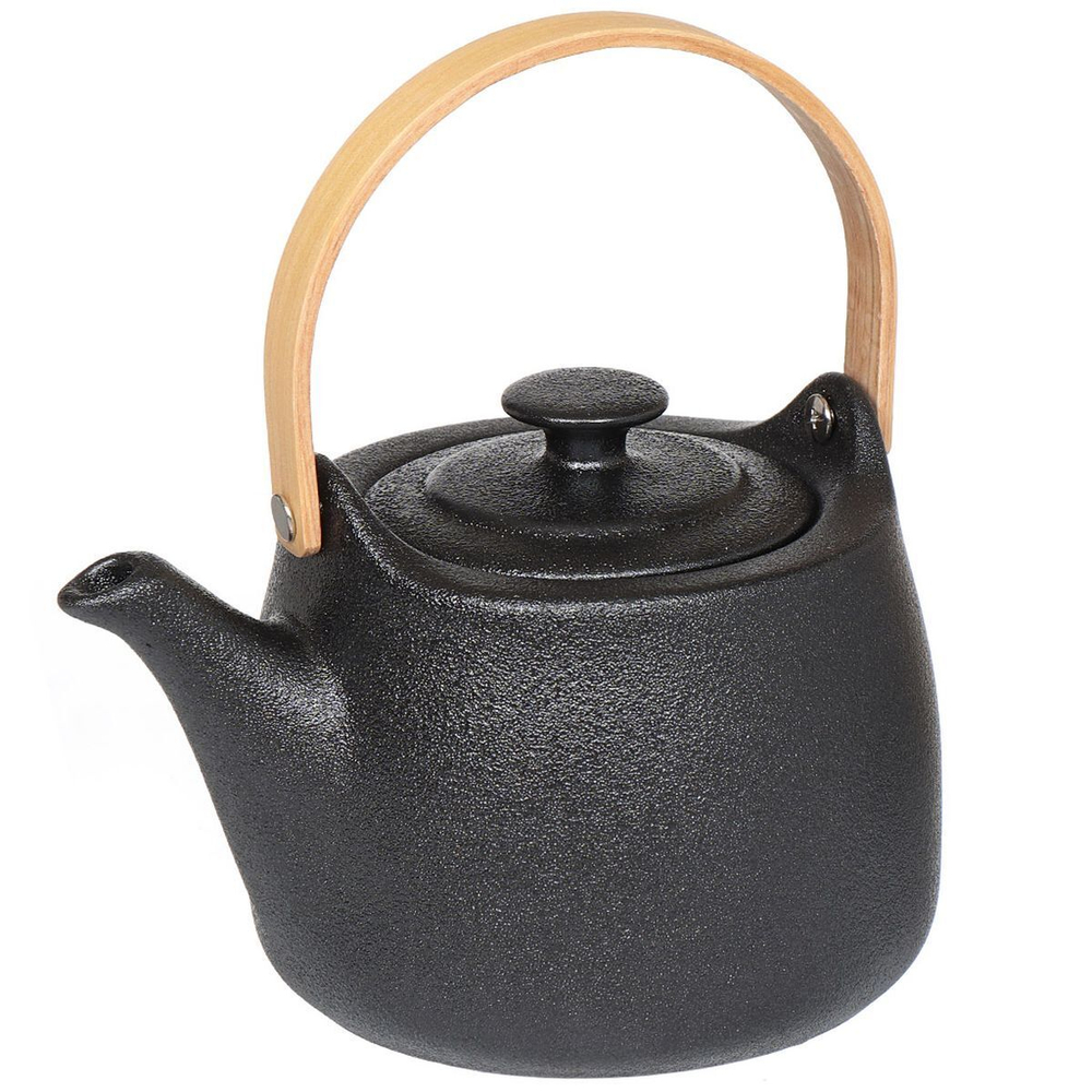 Чайник заварочный керамика, 0.975 л, Daniks, Крафт, A23690Y101