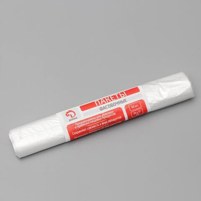 Фасовочные пакеты «Стандарт» (24х37 см) - 50 шт. (Цвет: не задано)