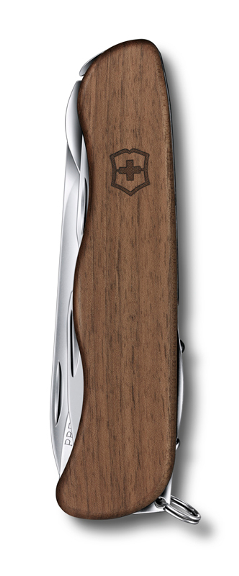 Нож Victorinox Forester, 111 мм, с деревянной ручкой, 10 функций, 0.8361.63