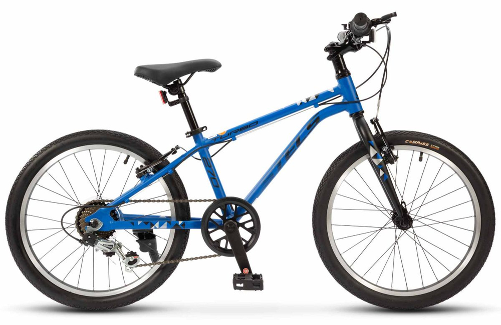 Велосипед 20" STELS TURBO 270 V, рама 11 Синий