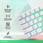 Клавиатура GMNG GG-KB505XW белый (1910522)