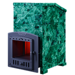 Чугунная печь для бани Комплект Гроза 18 (П2) Президент 850/30/40 Змеевик