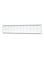 Решетка вентиляционная DP AL переточная 480х100 алюминий ERA