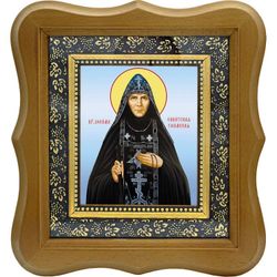 Зосима (Эннатская) Уфимская преподобная. Икона на холсте.