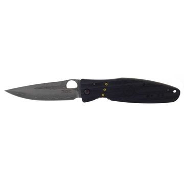 Складной нож Mcusta Oda Nobunaga SPG2 blade black mikarta handle MC-0181G c клинком из стали SPG2 San Mai, рукоять микарта