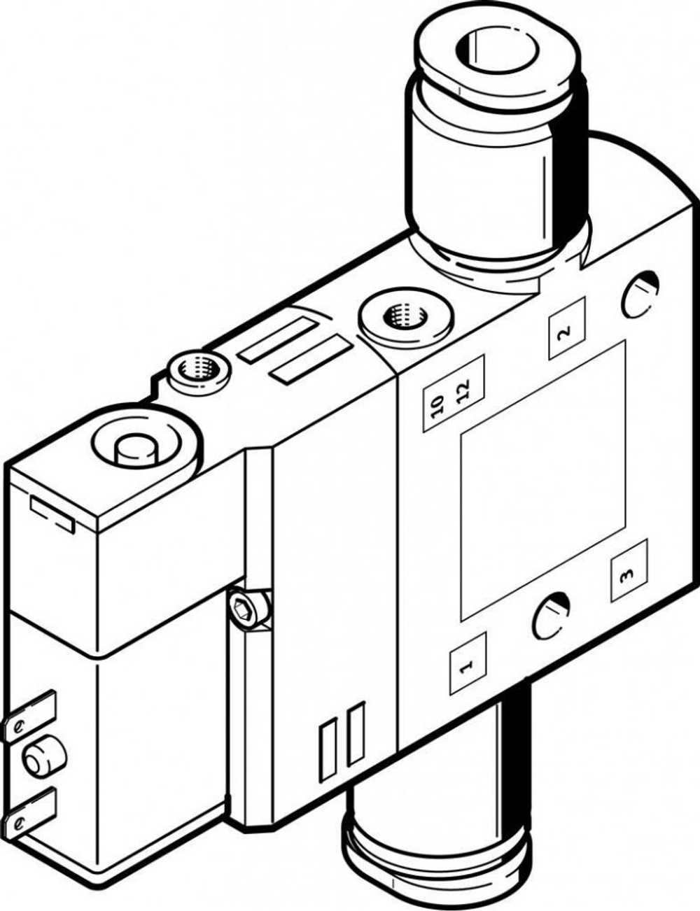 CPE10-M1BH-3GL-QS-4 Распределитель с электроуправлением