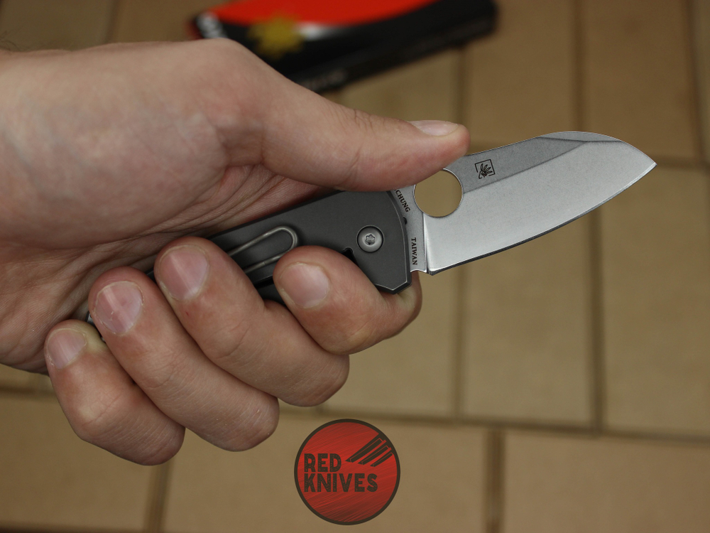 Нож Spyderco Techno 2 А +++ - титановая рукоять C158TIP2