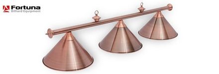 Светильник Fortuna Marseille Red Bronze 3 плафона