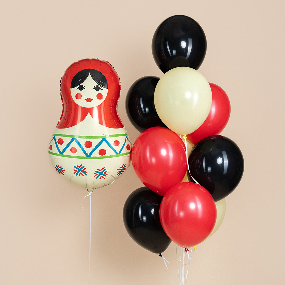 Фигура Матрешка Русский узор (31''/79 см)