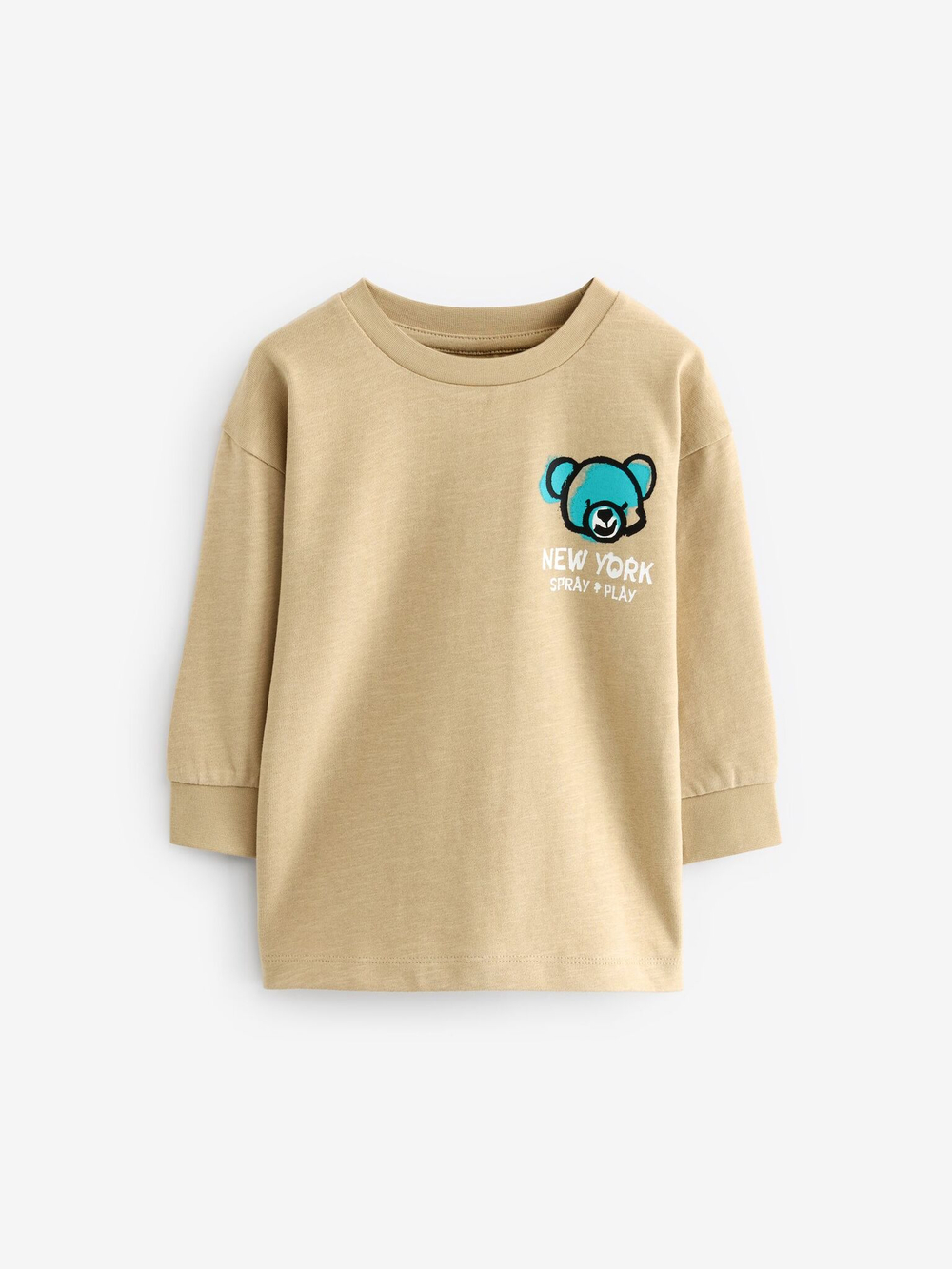 Лонгслив для мальчика Next N71-068, Бежевый