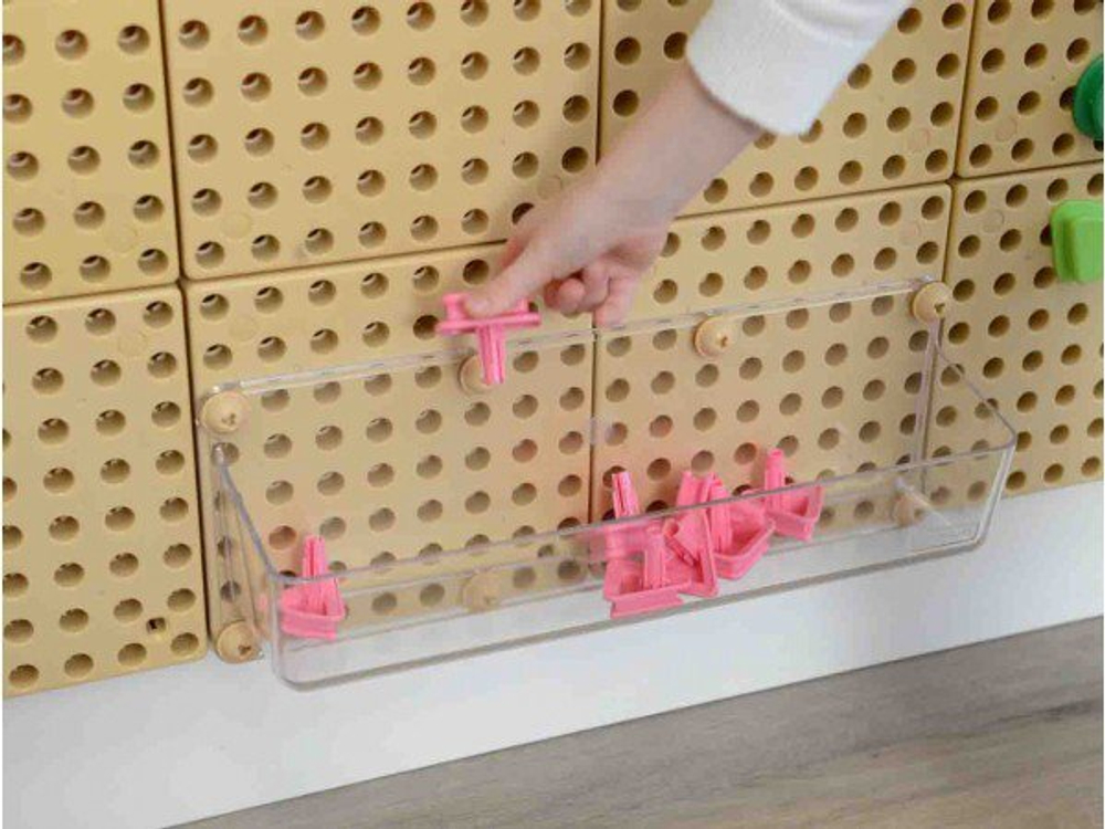 Вспомогательный поддон для хранения прозрачный, большой