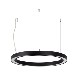 Светильник SP-CIRCLE-HANG-O3535-D500-28W Warm3000 (RAL9005, 120 deg, 230V) IP40 LED (Arlight, Алюминий) 049360