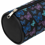 Пенал-косметичка BRAUBERG Butterflies черный 20х7х7см (4 штуки в упаковке)