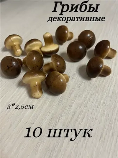 Грибы декоративные, 10 шт