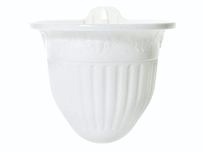 Кашпо настенное "Лозанна" 2л (белый)