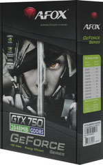 Видеокарта AFOX NVIDIA  GeForce GTX 750 AF750-2048D5H6-V3 2ГБ GDDR5, oem