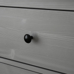 Комод - IKEA HEMNES/ХЕМНЭС ИКЕА, 96х50х160 см, серый