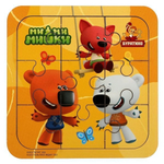 Пазл "Ми-ми-мишки" 10*10см. терм.пакет MMM-84 (Буратино)