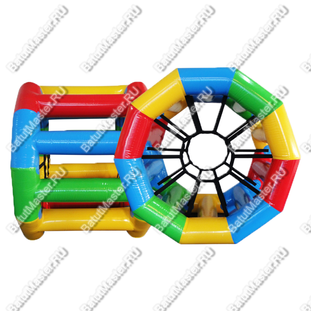 Беличье колесо "Радужное" ПВХ, 1,5*0,9*1,5 м